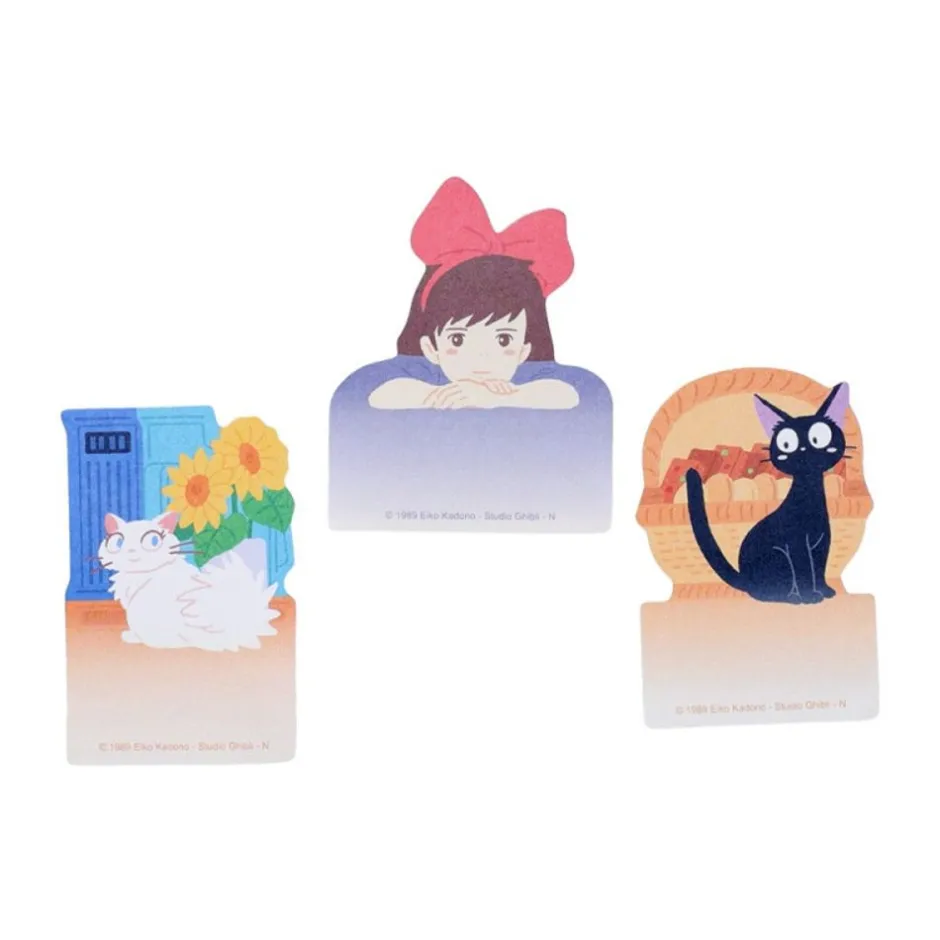 Maison Ghibli Small Equipment-Memo Set Kiki, Jiji & Licy - Kiki'S Delivery Service