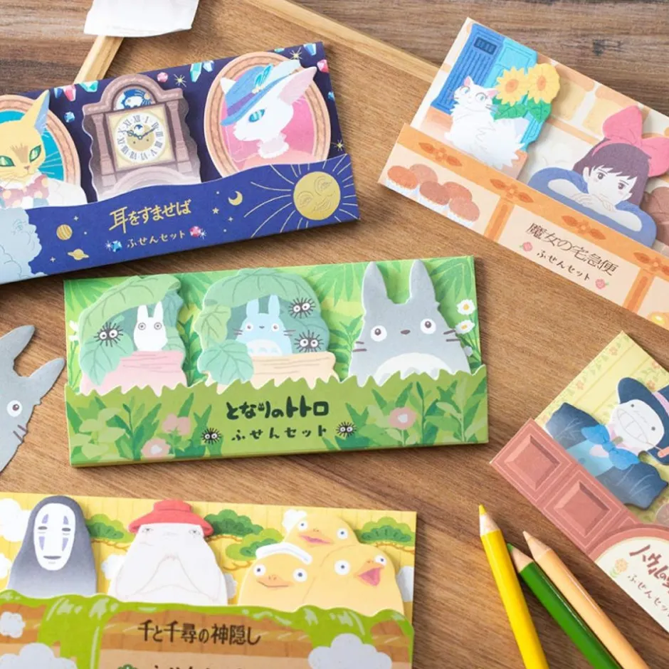 Maison Ghibli Small Equipment-Memo Set Louise & Baron - Whisper Of The Heart