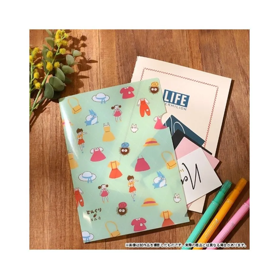 Maison Ghibli Storage-Mini Clear Folder Wardrobe - My Neighbor Totoro