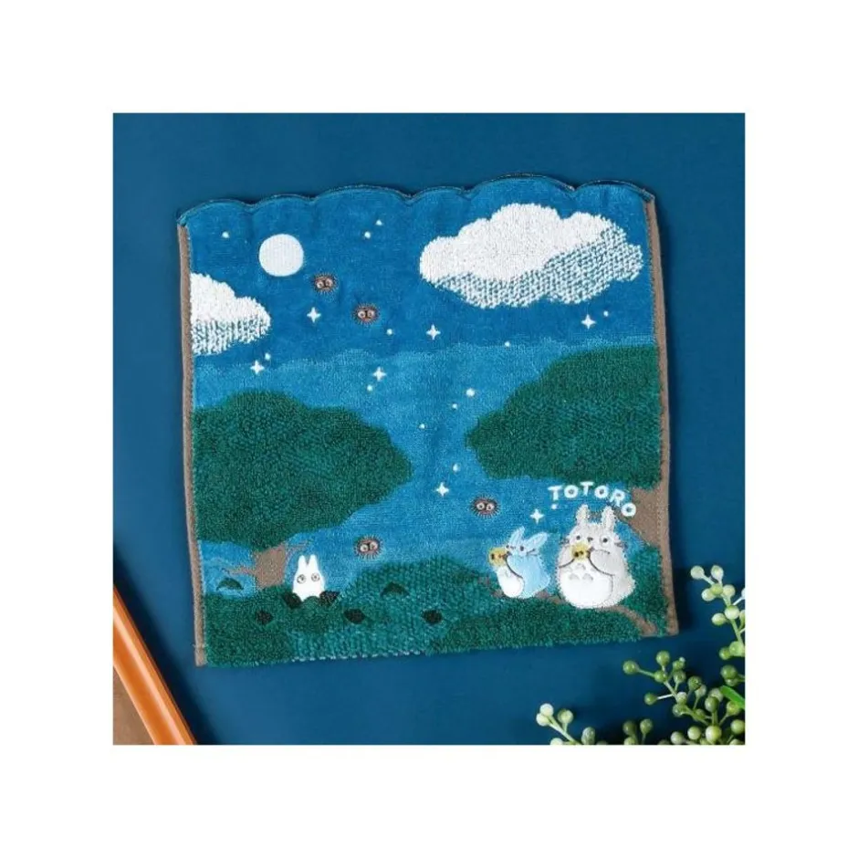 Maison Ghibli Household Linen-Mini Towel Under The Moon 25X25 Cm - My Neighbor Totoro