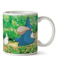Maison Ghibli Kitchenware-Mug Ghibli 08 - Totoro Blue And White - My Neighbor Totoro