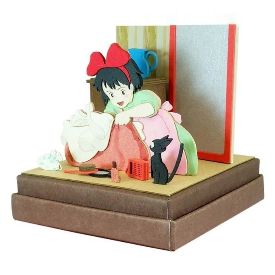 Maison Ghibli Arts And Crafts-Paper Craft Kiki Flies - Kiki'S Delivery Service