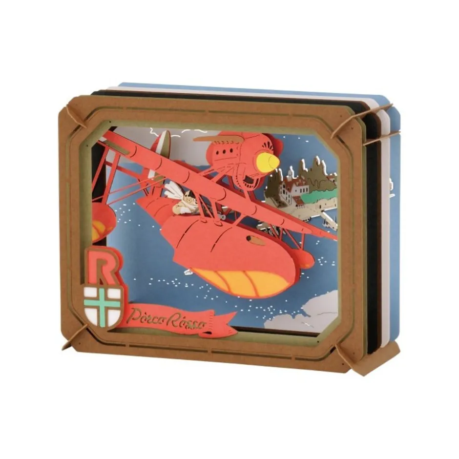 Maison Ghibli Arts And Crafts-Paper Theater Adriatic Sea - Porco Rosso