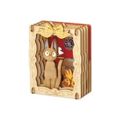 Maison Ghibli Arts And Crafts-Paper Theater Wood Style Jiji Bakery - Kiki'S Delivery Service