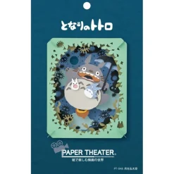 Maison Ghibli Arts And Crafts-Paper Theatre Totoro Under The Moon - My Neihgbor Totoro