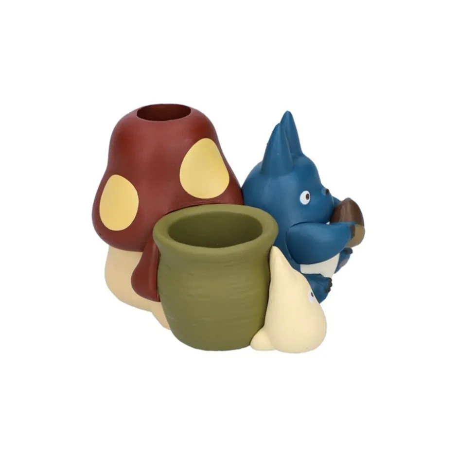 Maison Ghibli Jewellery Boxes-Pencil Holder Figurines Middle & Little Totoro - My Neighbor Totoro