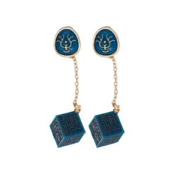 Maison Ghibli Jewellery-Pierced Earrings Accessory Series Volucite Crystal & Keystone - Castl
