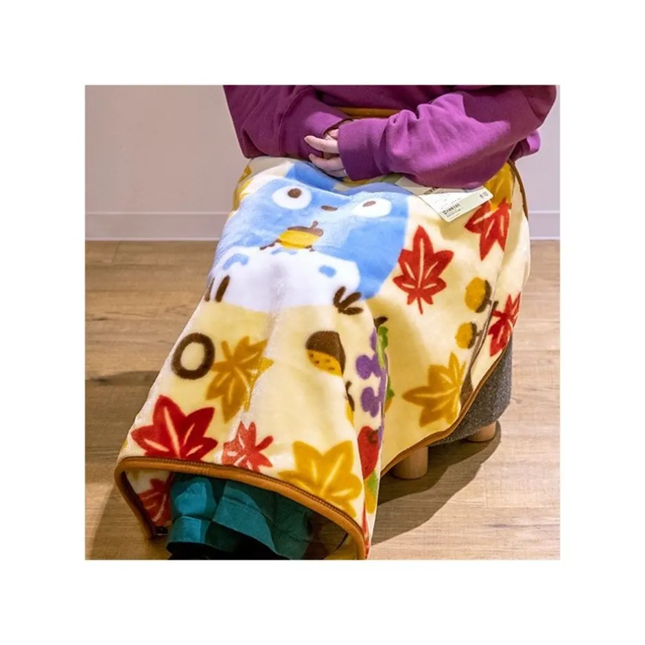 Maison Ghibli Household Linen-Plaid Totoro Autumn - My Neighbor Totoro