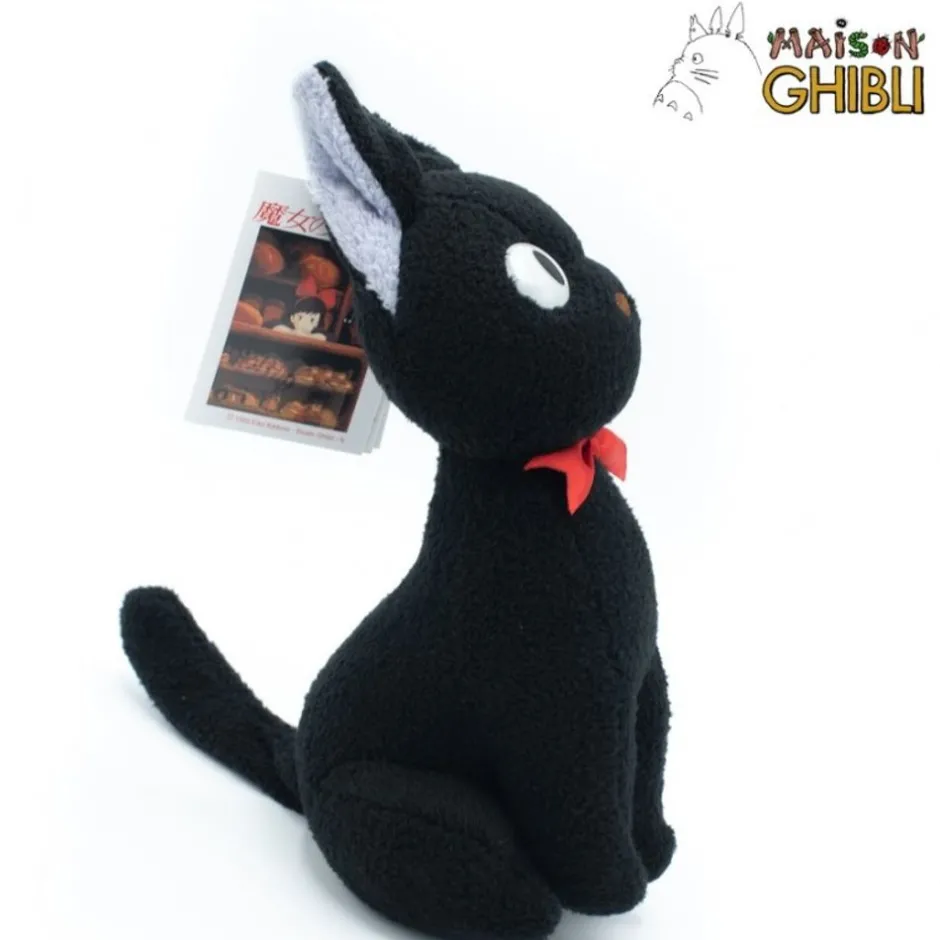 Maison Ghibli Classic Plush-Plush Jiji Sitting - Kiki'S Delivery Service