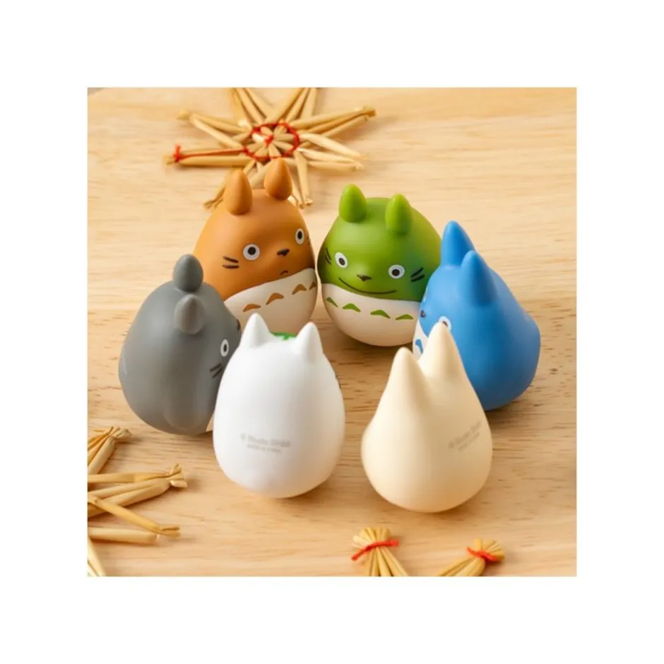Maison Ghibli Figurines-Pose Collection Assort. Of 6 Roly-Poly Figurines - My Neighbor Totoro