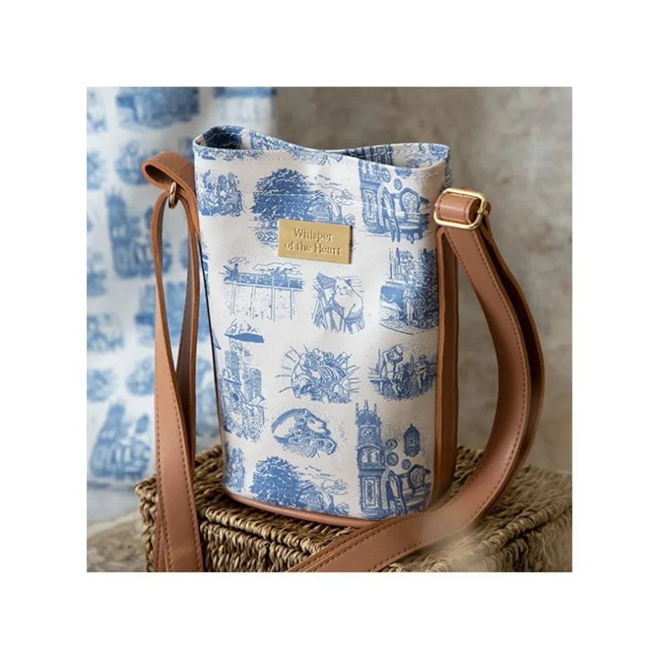 Maison Ghibli Accessories-Pouch Blue Nostalgia - Whisper Of The Heart