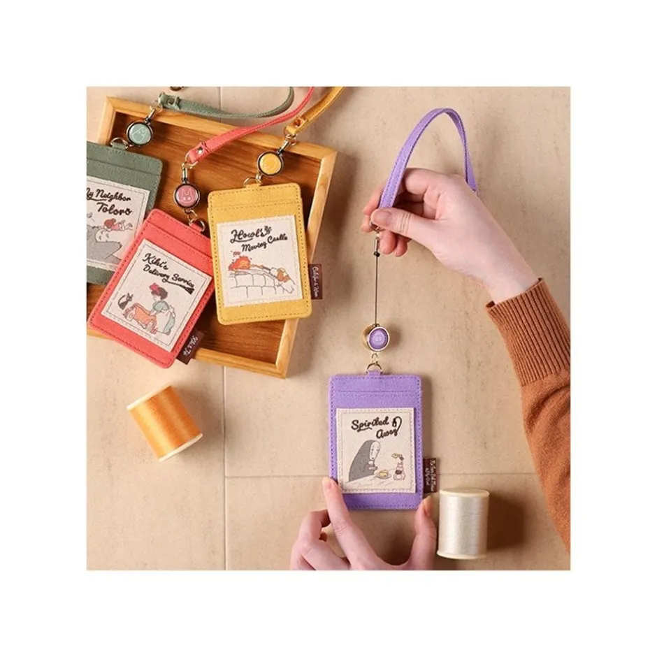 Maison Ghibli Accessories-Pouch Card Holder Mei Taking A Nap - My Neighbor Totoro