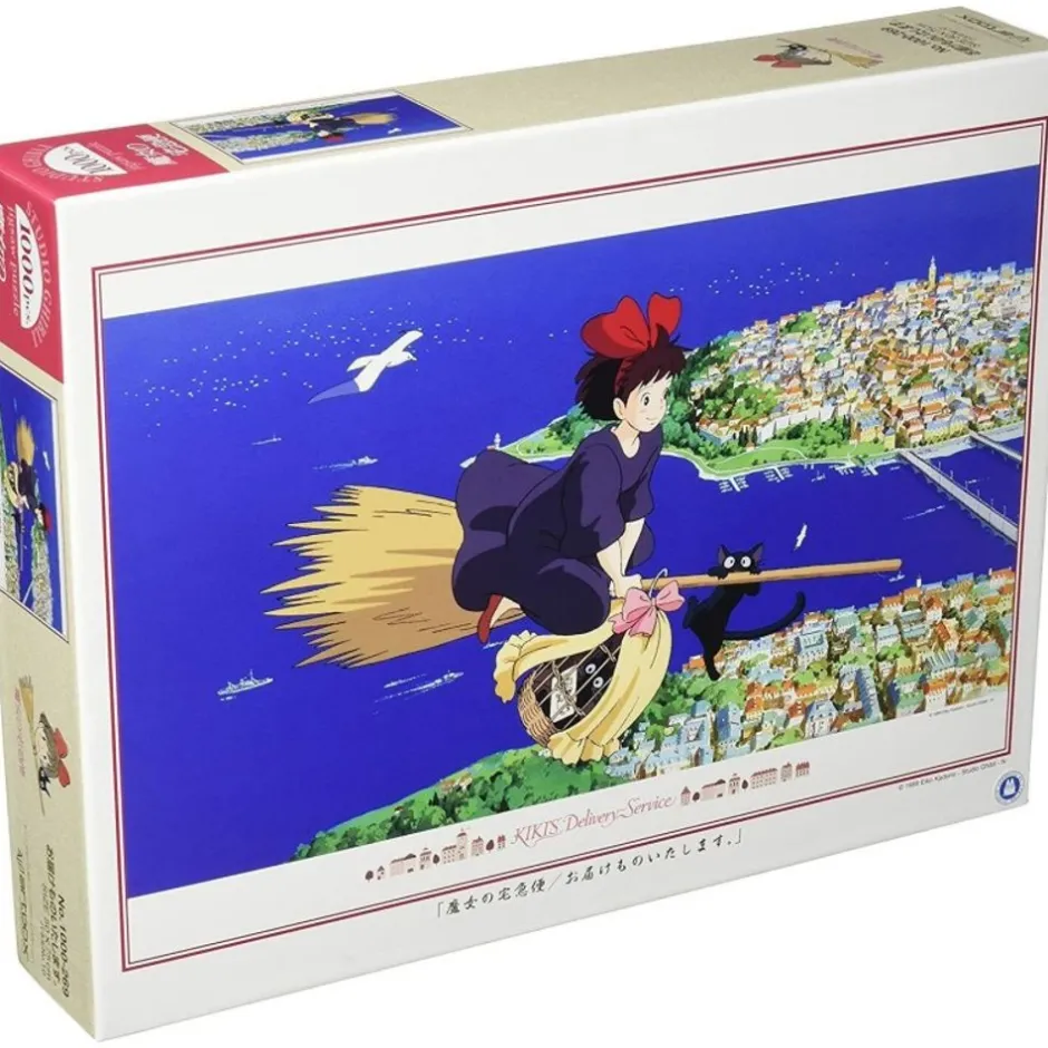 Maison Ghibli Jigsaw Puzzle-Puzzle 1000P Kiki In The Sky - Kiki'S Delivery Service