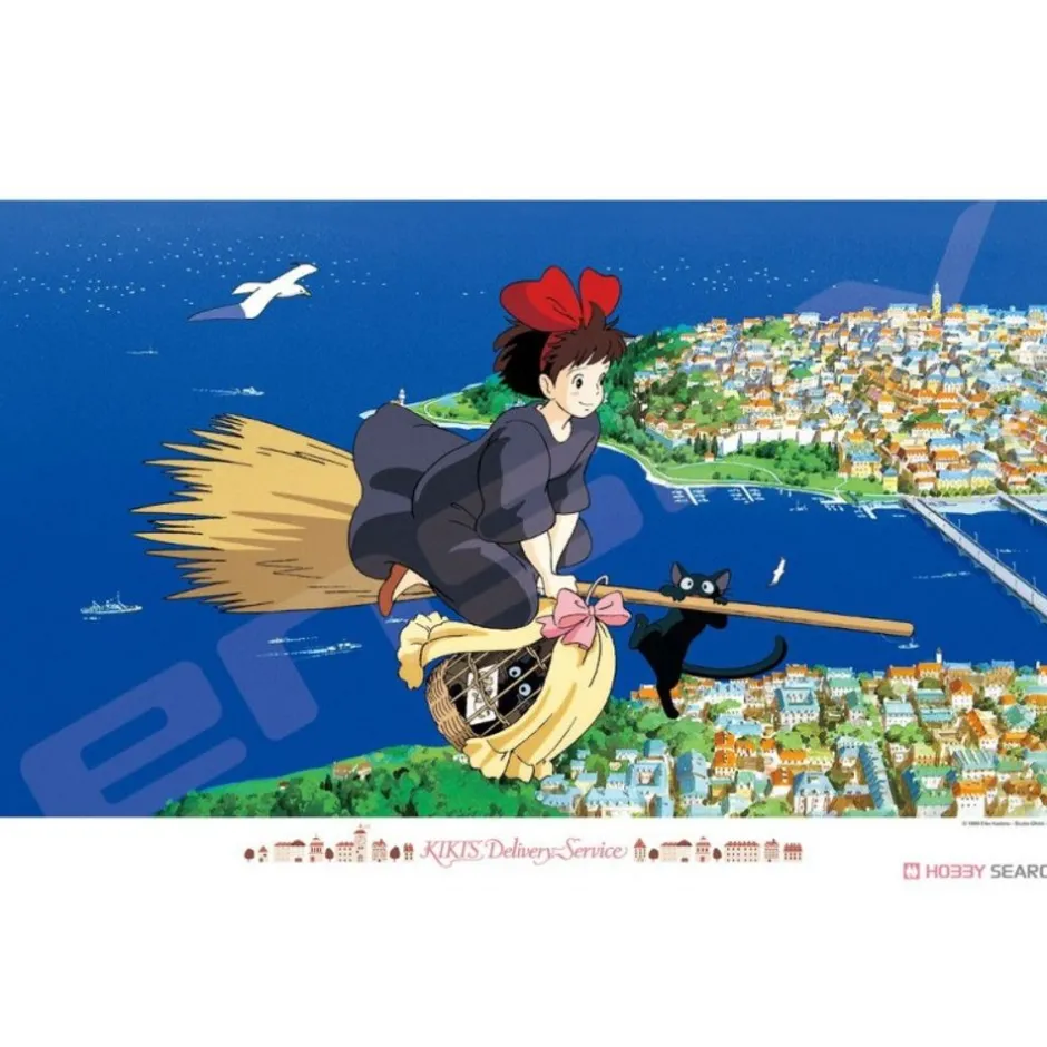 Maison Ghibli Jigsaw Puzzle-Puzzle 1000P Kiki In The Sky - Kiki'S Delivery Service