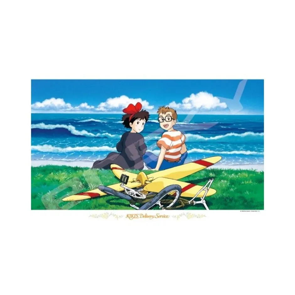 Maison Ghibli Jigsaw Puzzle-Puzzle 1000P Kiki On The Beach - Kiki'S Delivery Service