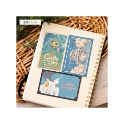 Maison Ghibli Small Equipment-Retro Stickers Chihiro And Haku & Aburaya - Spirited Away