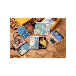 Maison Ghibli Small Equipment-Retro Stickers Kiki & Jiji - Kiki'S Delivery Service