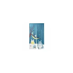 Maison Ghibli Wall Decoration-Rideaux Totoro Ciel D'Hiver - Mon Voisin Totoro