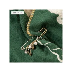 Maison Ghibli Accessories-Safety Pin Brooch Totoro & Leaves - My Neighbor Totoro