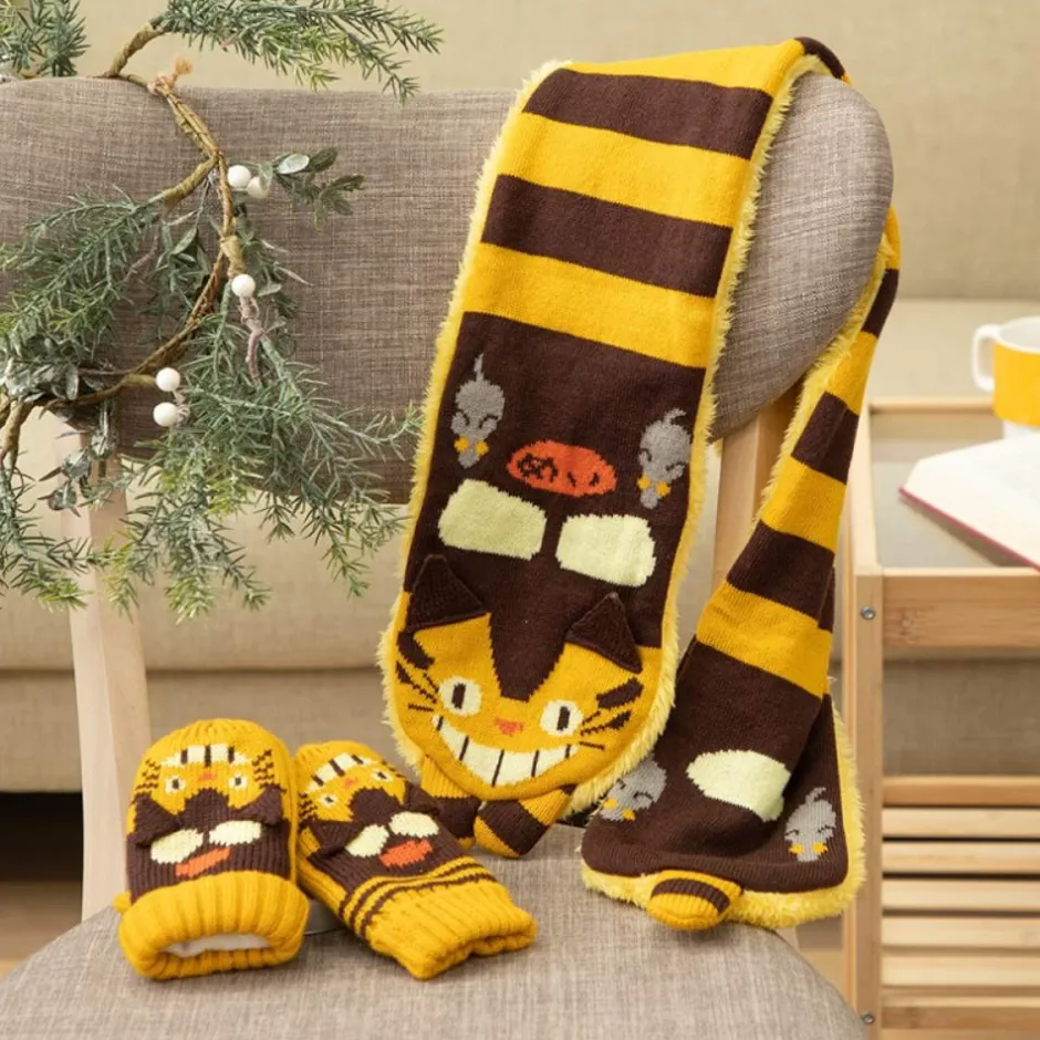 Maison Ghibli Outfits-Scarf Catbus - My Neighbor Totoro