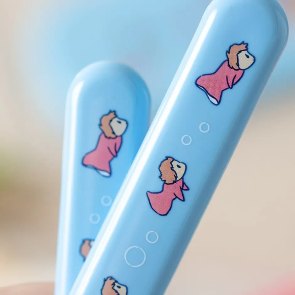 Maison Ghibli Kitchenware-Set Chopsticks Spoon Fork Ponyo In The Ocean - Ponyo On The Cliff