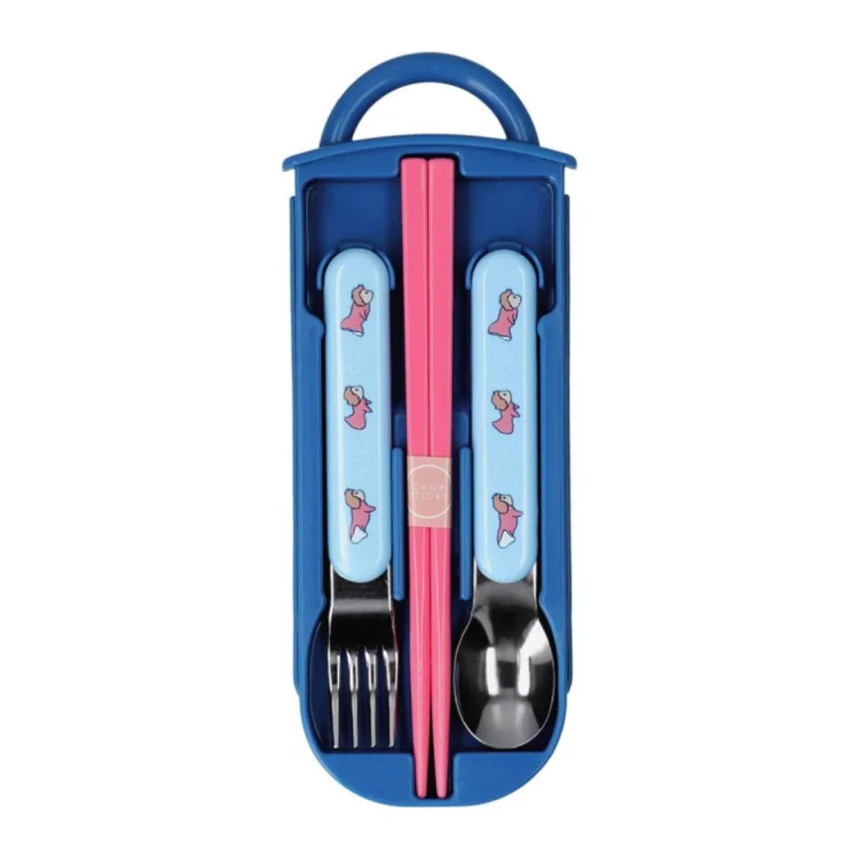 Maison Ghibli Kitchenware-Set Chopsticks Spoon Fork Ponyo In The Ocean - Ponyo On The Cliff
