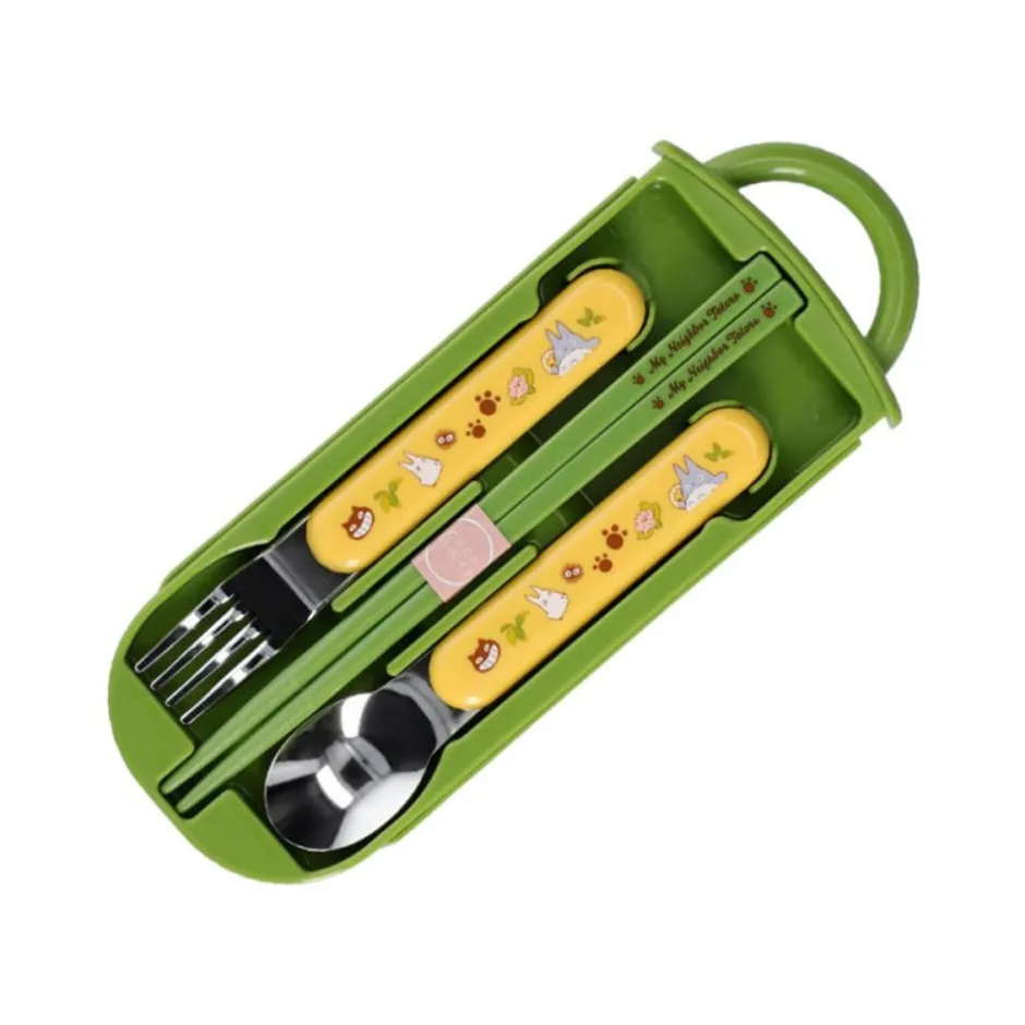 Maison Ghibli Kitchenware-Set Chopsticks Spoon Fork Totoro & Catbus - My Neighbor Totoro