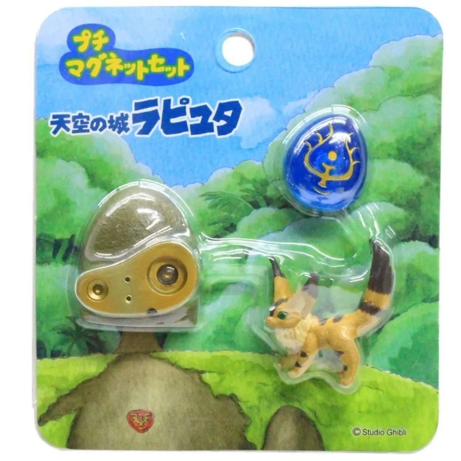 Maison Ghibli Magnets-Set Magnet Robot Soldier Laputa - Castle In The Sky