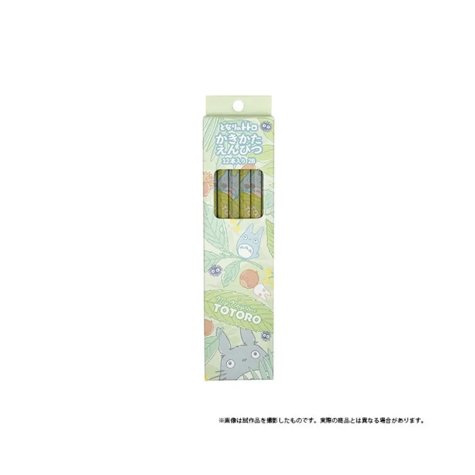 Maison Ghibli Writing-Set Of 12 2B Pencils Forest Serie - My Neighbor Totoro