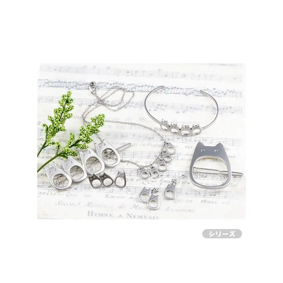 Maison Ghibli Jewellery-Small Totoro Series - Earrings Totoro- My Neighbor Totoro