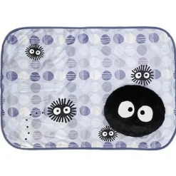 Maison Ghibli Household Linen-Soot Sprite Rolled Blanket - My Neighbor Totoro