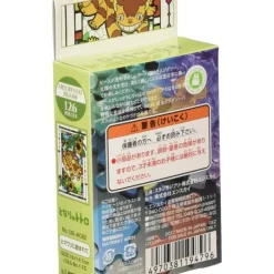 Maison Ghibli Jigsaw Puzzle-Stained Glass Puzzle 126P Catbus And Sunflowers - My Neighbor Totoro