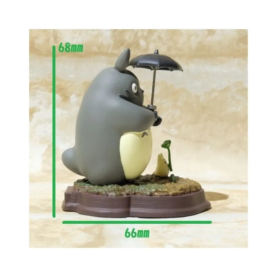 Maison Ghibli Statues-Statue Collection Stop Motion Totoro Grey Dondoko Pose 4 - My Neighbor Totoro