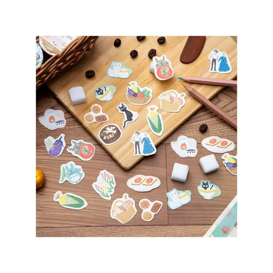 Maison Ghibli Small Equipment-Sticker Set Break Time Cookies - Kiki'S Delivery Service