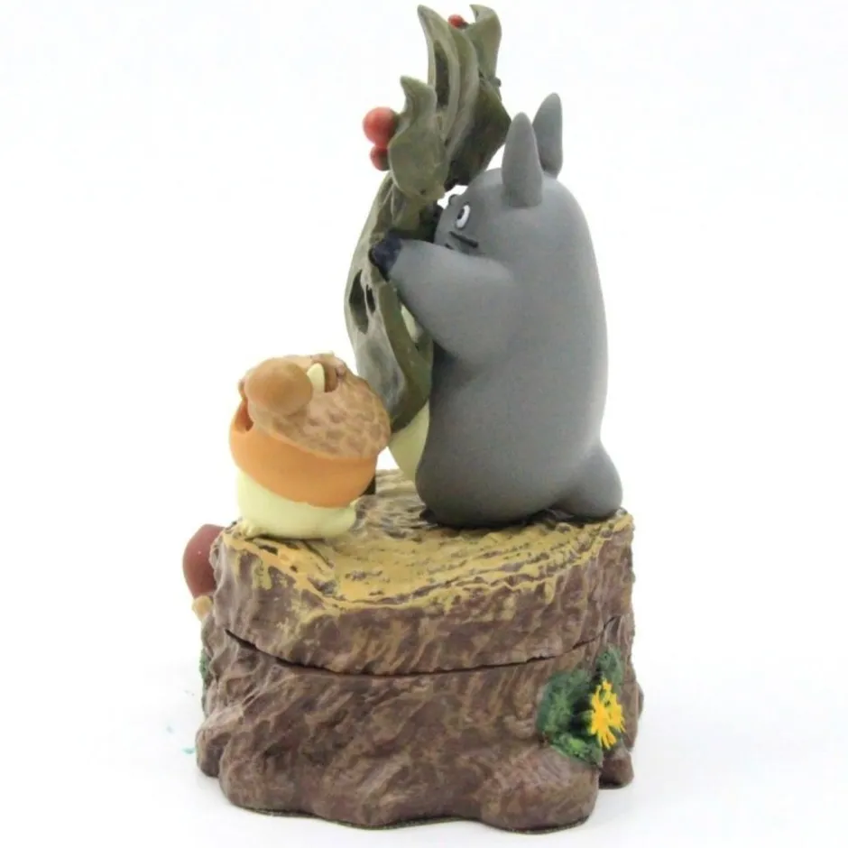 Maison Ghibli Jewellery Boxes-Storage Box Totoro With Leaf Mask