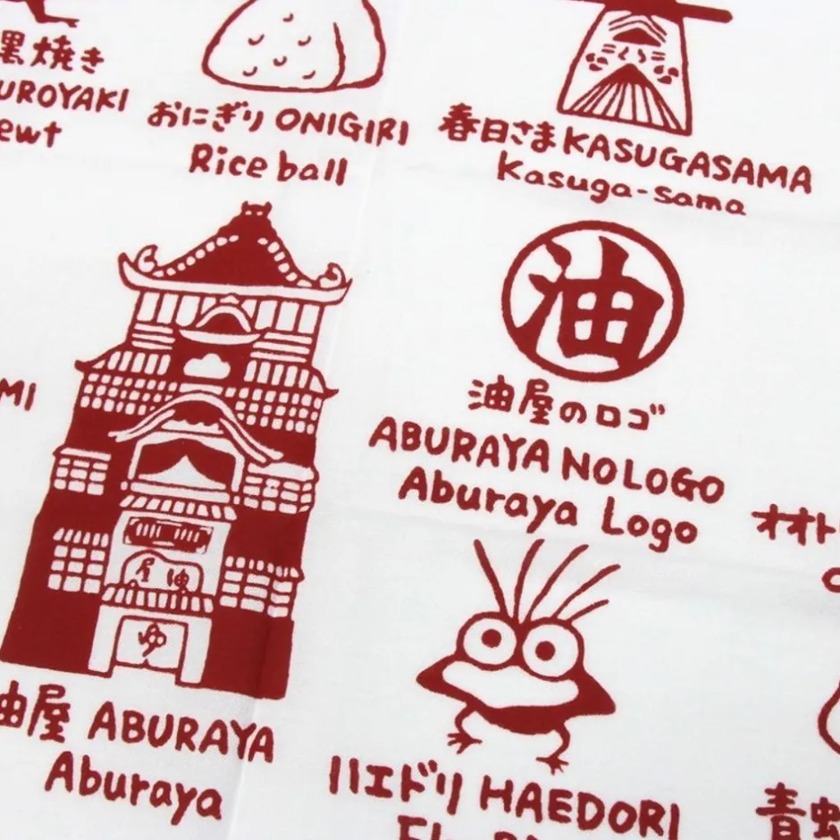 Maison Ghibli Outfits-Tenugui Gods Of Arubaya - Spirited Away