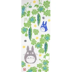 Maison Ghibli Outfits-Tenugui Totoros Lost In The Leaves - My Neighbor Totoro