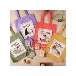 Maison Ghibli Bags-Tote Bag Mei Taking A Nap - My Neighbor Totoro