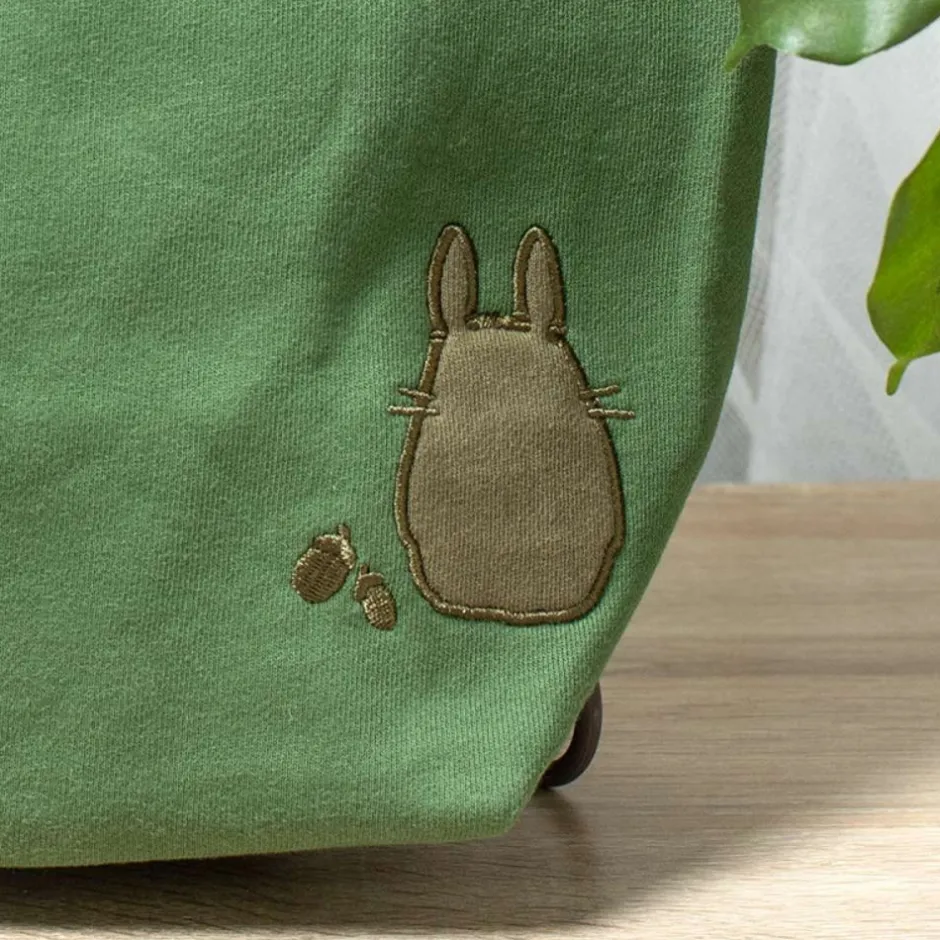 Maison Ghibli Bags-Tote Bag Totoro Autumn Green - My Neighbor Totoro