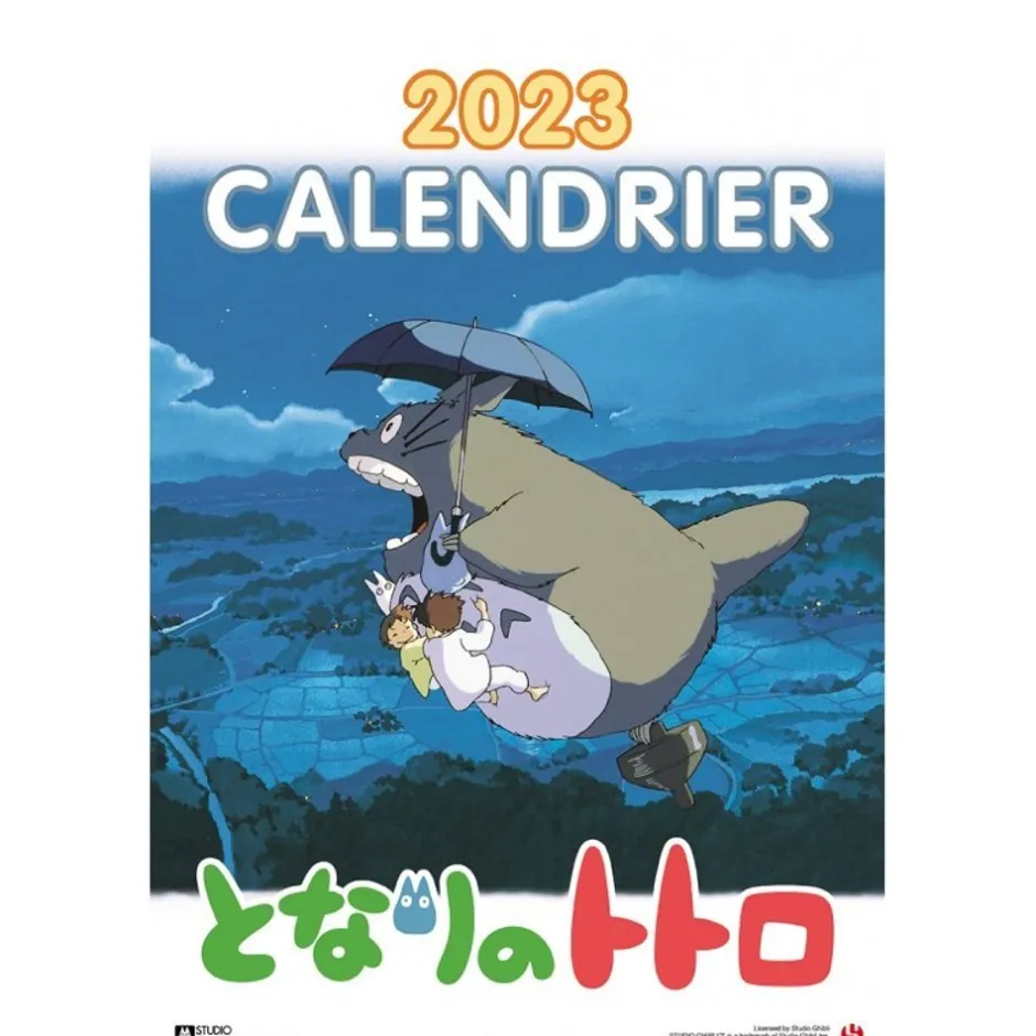 Maison Ghibli Schedule Diaries And Calendars-Totoro Calendar 2023