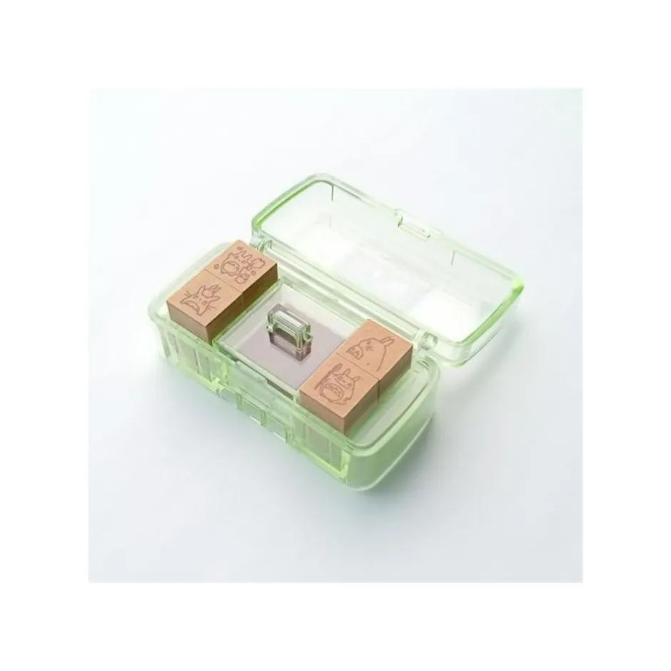 Maison Ghibli Small Equipment-Totoro Mini Stamp Set Green - My Neighbor Totoro