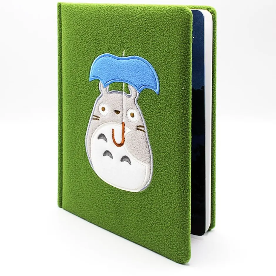 Maison Ghibli Notebooks And Notepads-Totoro Plush Journal - My Neighbor Totoro