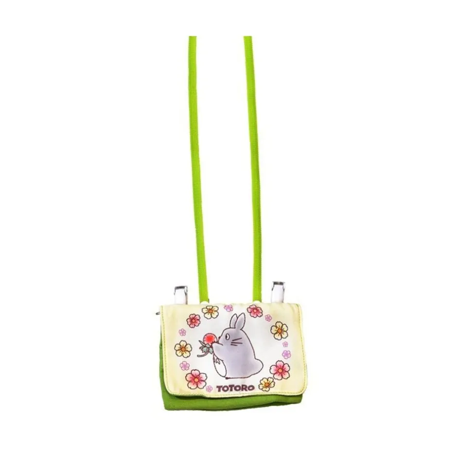 Maison Ghibli Accessories-Totoro With Flowers Pochette 11 X 14,5 X 3 Cm - My Neighbor Totoro