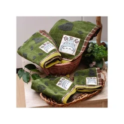 Maison Ghibli Household Linen-Towel Autumn Green 34X80 Cm - My Neighbor Totoro