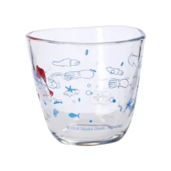 Maison Ghibli Kitchenware-Transparent Glass Ponyo Under The Sea - Ponyo On The Cliff