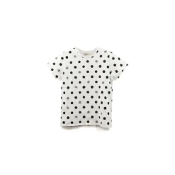Maison Ghibli Outfits-T-Shirts Totoro Noiraudes Dots Blanc M (Femme) - Mon Voisin Totoro