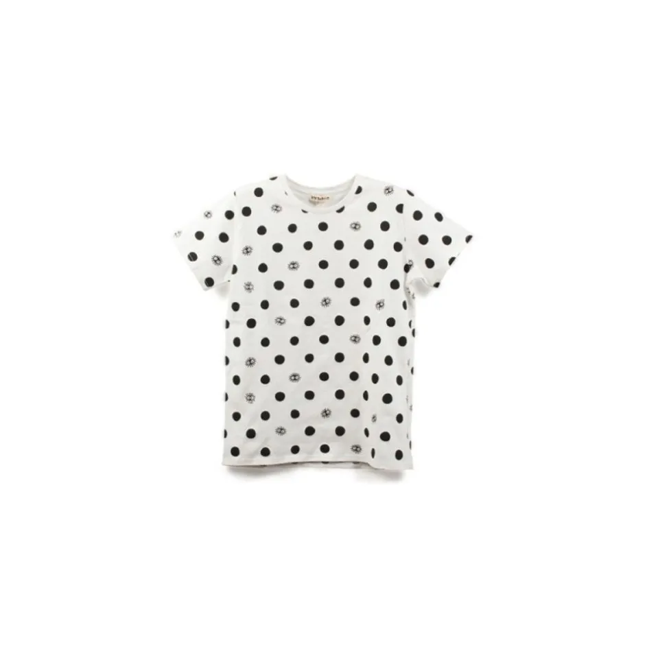Maison Ghibli Outfits-T-Shirts Totoro Noiraudes Dots Blanc M (Femme) - Mon Voisin Totoro