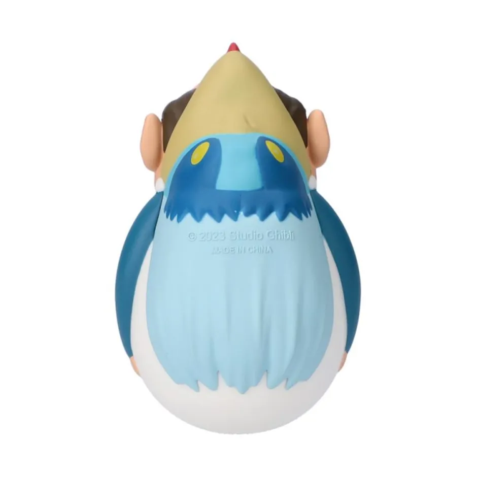 Maison Ghibli Toys-Two Pack Roly-Poly Figurines Heron & Warawara - The Boy And The Heron