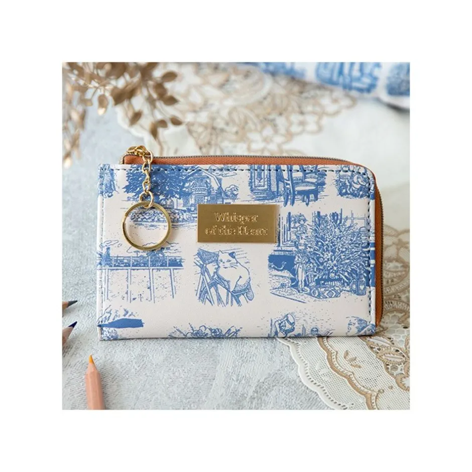 Maison Ghibli Accessories-Wallet Blue Nostalgia - Whisper Of The Heart