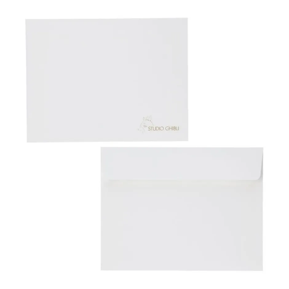 Maison Ghibli Postcards And Letter Papers-Watercolour Greeting Cards 24 X 15,8 Cm Ashitaka In The Forest - Prin